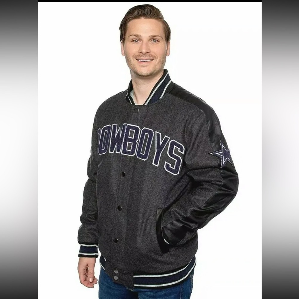 Dallas cowboys bomber jacket.